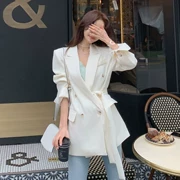 Hàn Quốc Dongdaemun Womens 2019 xuân hè mới khí chất thời trang đơn giản áo hai dây bên hông phù hợp với áo khoác ms - Business Suit