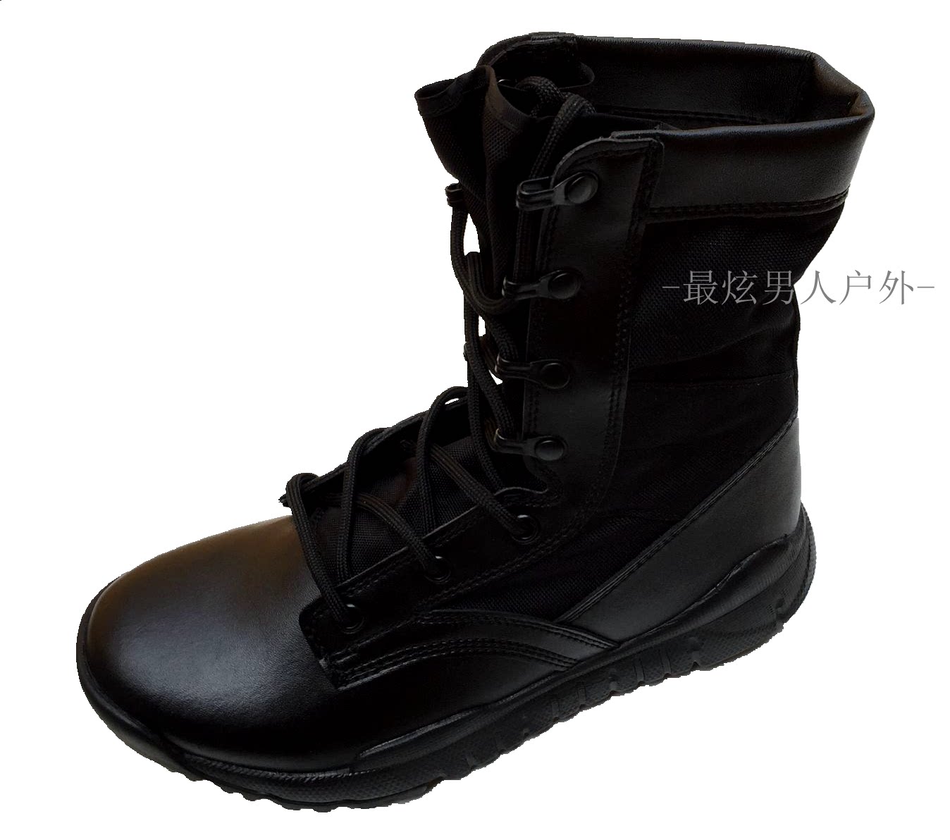 Bottes militaires CQB.SWAT en cuir - lumière - Ref 1398154 Image 5