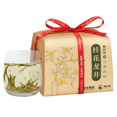 狮峰牌桂花龙井秋韵纸包150g