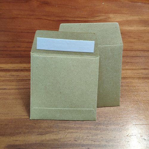 定制牛皮纸卡口封自粘胶环保纸袋