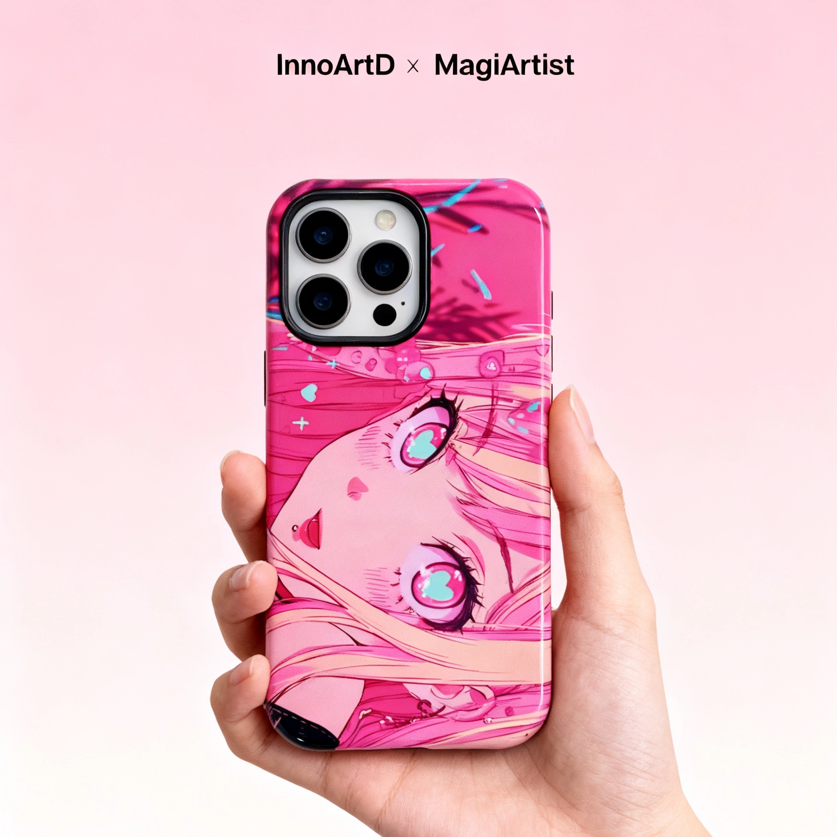 【天生耀眼】粉色iPhone17手机壳