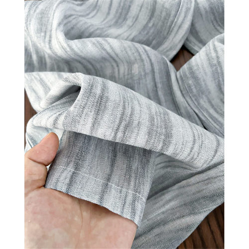 清仓捡漏~条纹冰丝亚麻阔腿裤女夏季薄款高腰宽松显瘦直筒裤子潮