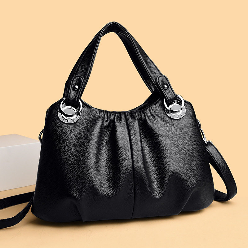 日本ぜいた包包斜挎包女士新款中年妈妈包大容量托特包女高级感单