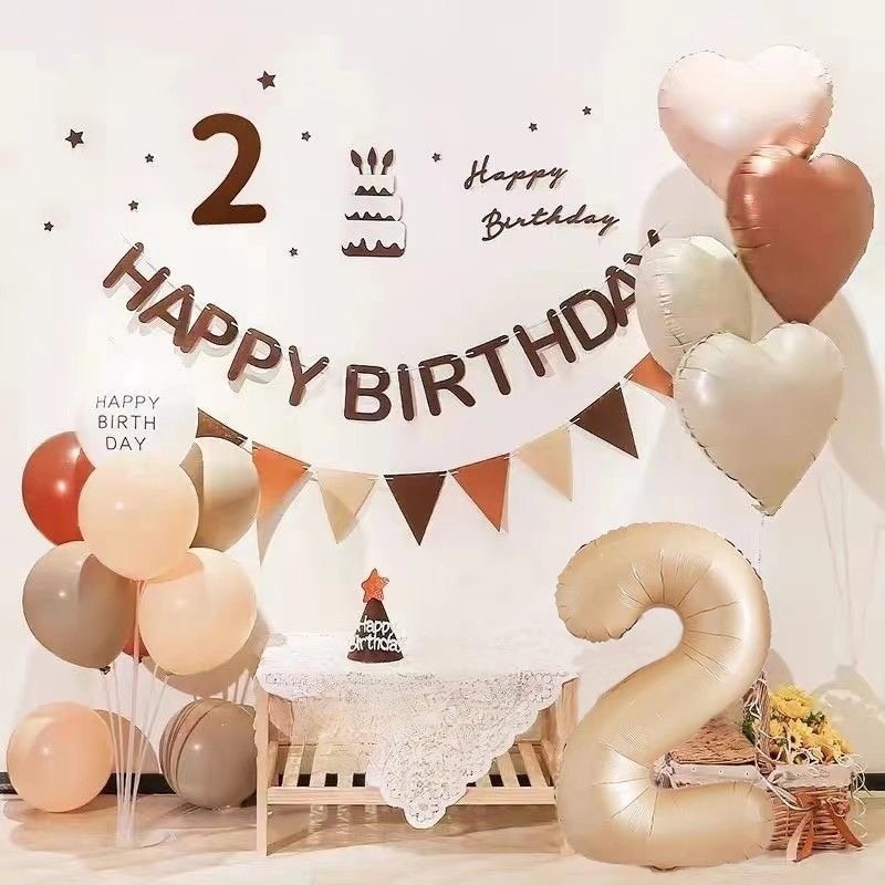 ins网红生日气球布置装饰宝宝周岁儿童派对男孩女孩场景背景道具,节庆用品/礼品,装扮布置套餐,淘宝优惠券,粉丝福利购,淘宝优惠卷