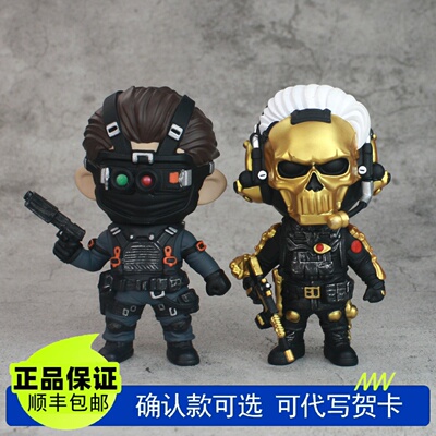 三角洲干员Q版手办红狼威龙盲盒