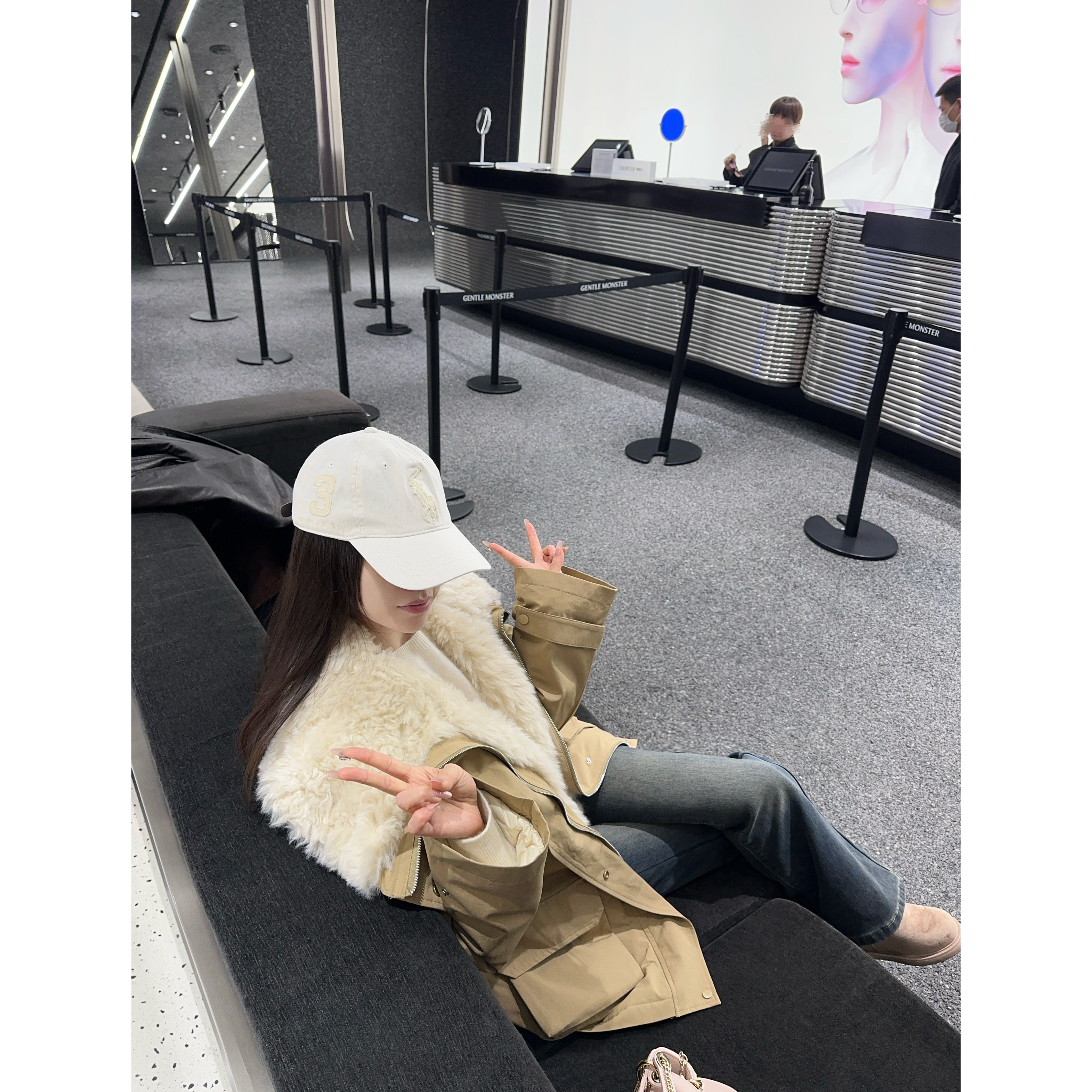 JAMAIS VU【雪山派克】御寒 户外大翻领厚外套抗风90白鸭绒羽绒服