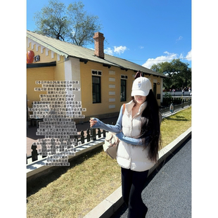 JAMAIS VU【冬日开场白】私服 轻软云朵肤感方块保暖羽绒棉服马甲