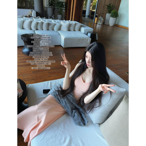 JAMAIS VU【版型爆美】悠然美人裙 领口仙仙 Du家色 鱼尾连衣裙夏