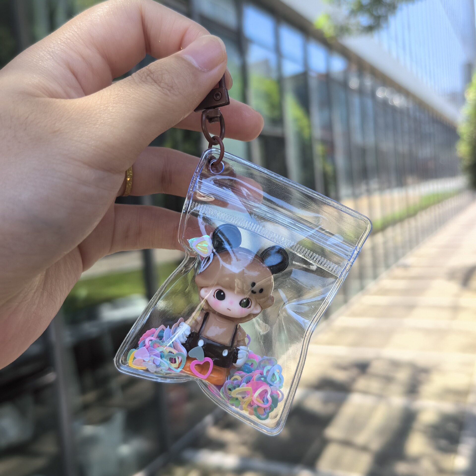 创意树脂新品Dimo米老鼠钥匙包挂件