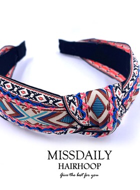 missdaily布艺刺绣发箍
