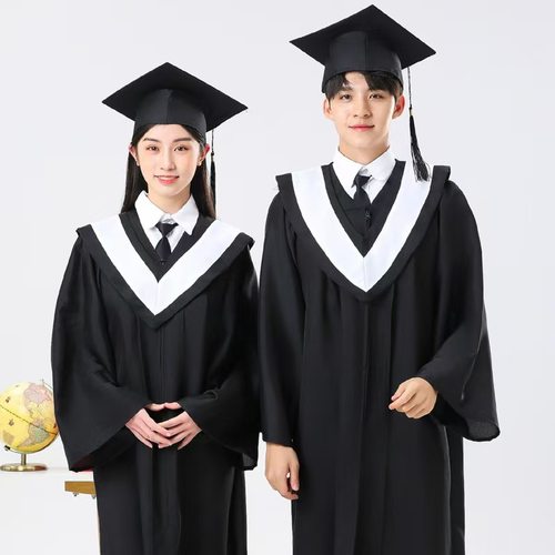 台湾香港学士服硕士博士服现货大学生学士服毕业礼服文理工科