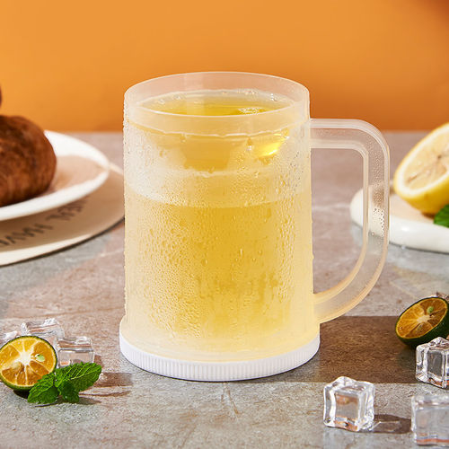 批发夹层夏天冰镇创意塑料制冰杯