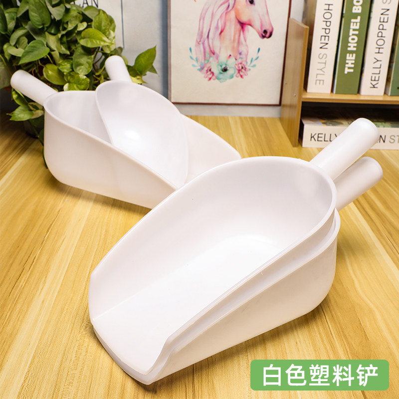 塑料加厚饲料铲专用水瓢渔场养殖加料铲舀喂猪瓢勺子料铲勺猪料瓢