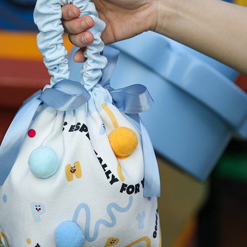 伴手礼手提袋抽绳幼儿园生日礼品