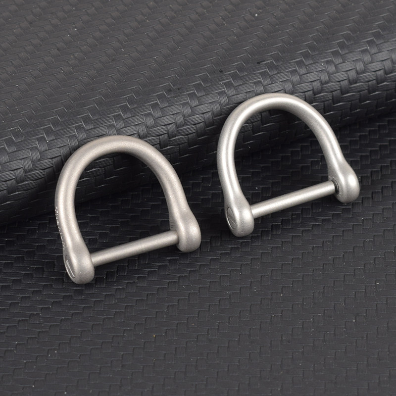 钛合金马蹄扣车钥匙连接D扣创意钥匙扣多用遥控器挂扣金属螺纹扣,节庆用品/礼品,钥匙扣,淘宝优惠券,粉丝福利购,淘宝优惠卷