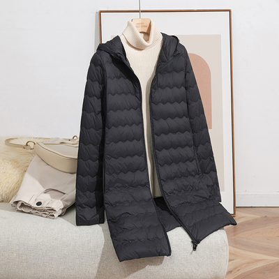 超轻90绒连帽薄款羽绒服保暖外套