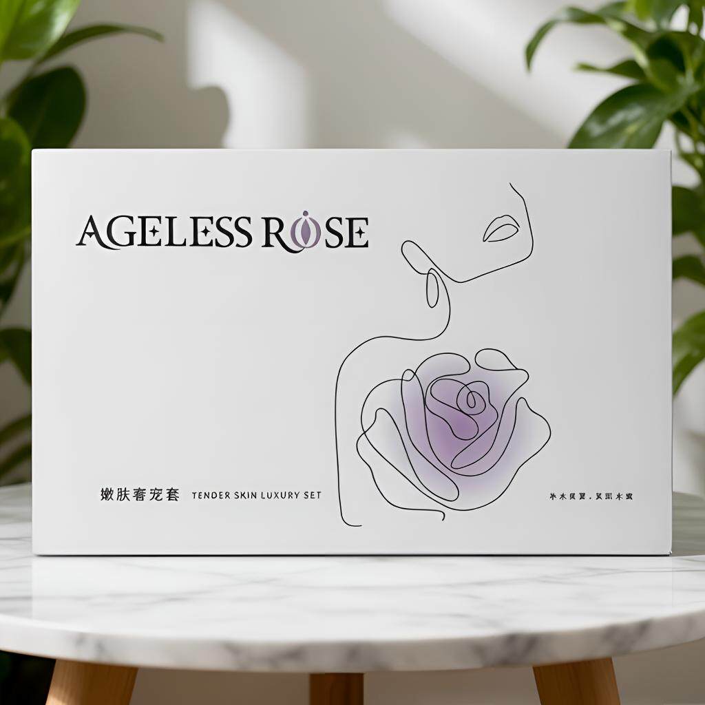 新品AGELESSROSE嫩肤奢宠套