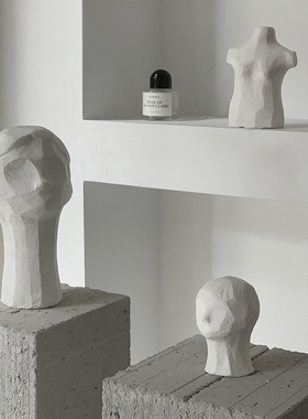 秘密卡车原创石膏像抽象民宿