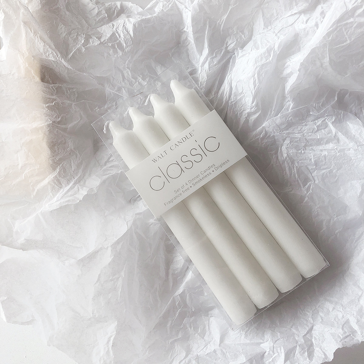 chic风白色细蜡烛长杆蜡烛摆拍道具民宿咖啡馆装饰ins风家居