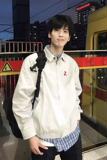 现货浅蓝色早秋正肩cleanfit短款宽松休闲夹克JK1699/特P65，男装夹克，星座205-3