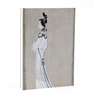 罗寒蕾鸾尾花系列笔记本 手账精简抄写笔记本 复古笔记本子古风古典中国风手账本摘抄本文艺精致简约大学生精美唯美精致笔记本