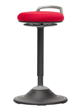 HEDUEN人体工学椅护脊椎马鞍凳吧台高脚凳运动椅实验室升降凳H317