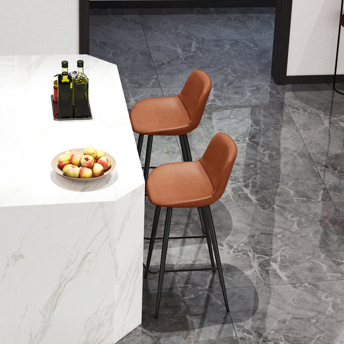 HEDUEN高脚椅子吧台岛台椅巴台高凳网红椅子前台高脚高款吧凳H710,住宅家具,家用高脚椅,淘宝优惠券,粉丝福利购,淘宝优惠卷