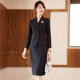 春秋冬新款 女黑色气质时髦小香风正装 职业套裙西服工作服 套装 西装
