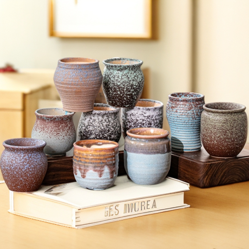 清仓捡漏多肉花盆厂家直销家用陶土陶瓷网红素烧特大号肉肉专用盆