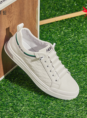 春季新款2024红蜻蜓男板单小白鞋休闲AC52000301小码 AC52000302