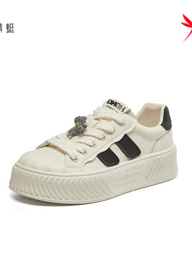 红蜻蜓2024秋季新款女鞋BQ52079011运动休闲鞋BQ52079012板鞋厚底