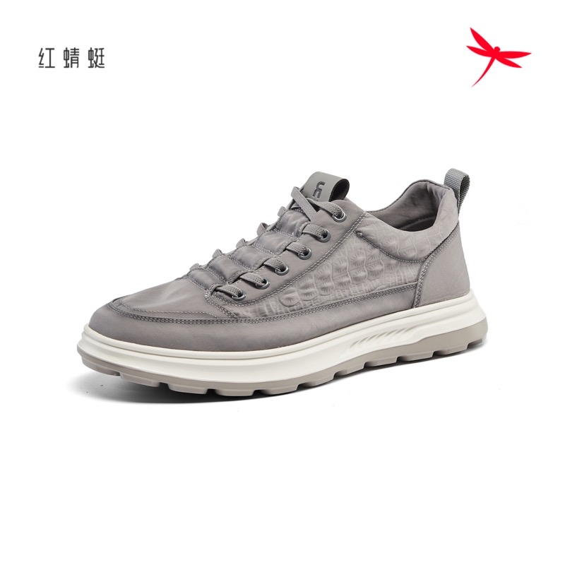 2024春红蜻蜓男士板单鞋休闲