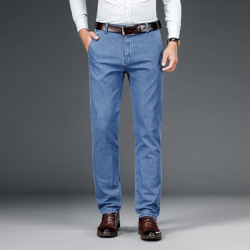 雅戈尔2025秋冬新款商务牛仔裤男