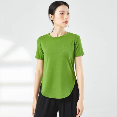 舞蹈服装练功服女长短袖上衣