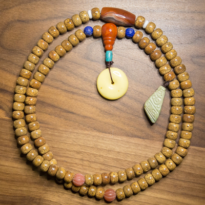 镇店之宝一物一拍项链星月菩提