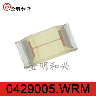 0429005.WRM丝印FT贴片保险管