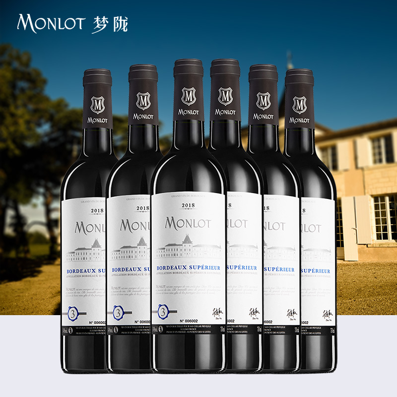 梦陇酒庄红酒进口优选囤货装双六