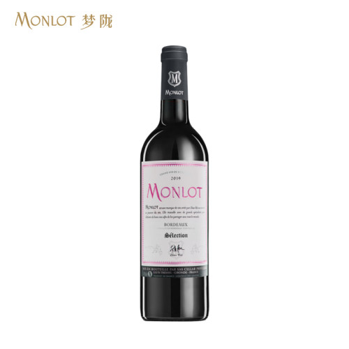 梦陇葡萄酒法国进口红酒干红