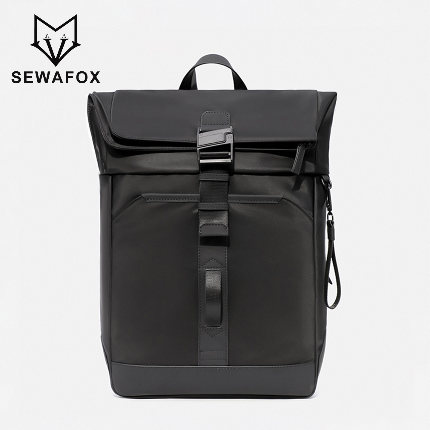 商务通勤旅行背包男士双肩包大容量16寸笔记本电脑包高级感书包男