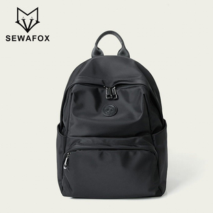 高级感轻便双肩包2026新款女牛津布大容量防泼水旅行电脑背包男士