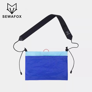 户外轻便斜挎包小型便携徒步登山挎包休闲百搭通勤撞色收纳单肩包