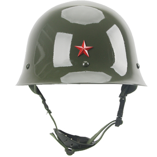 经典GK80钢盔老式复古纯钢保安安保执勤巡逻训练骑行防暴安全帽