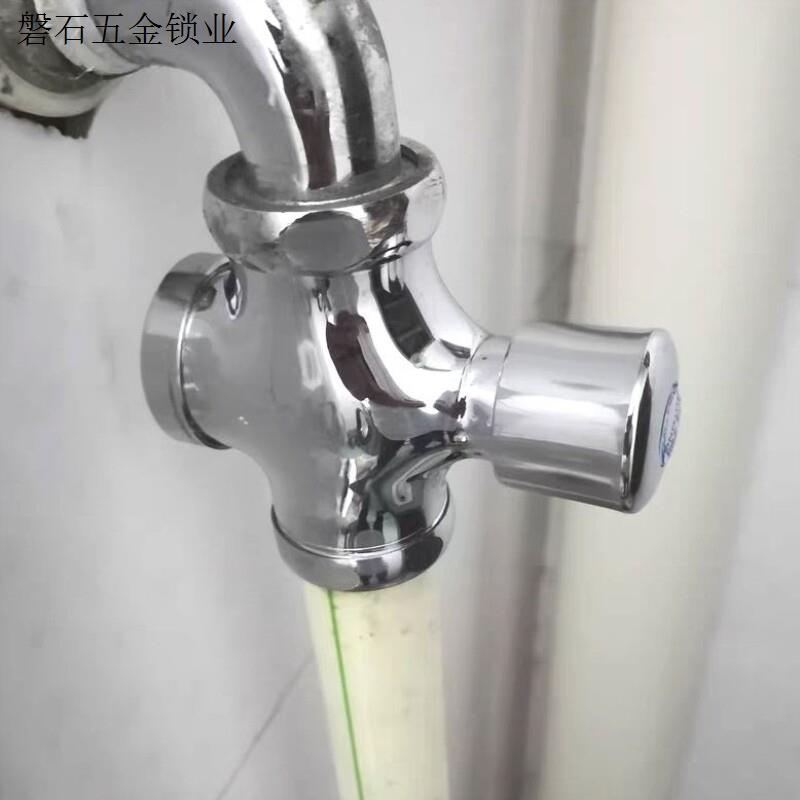 阀门开关厕所延时按压式手按蹲便器全铜体冲水阀大便冲洗阀小便.
