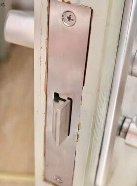 房间门锁单舌老款双舌室内门锁房门5050木门锁舌5745假插芯锁体