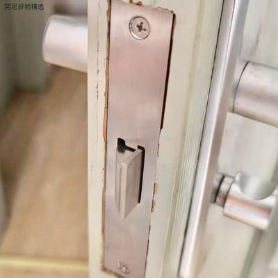 房间门锁单舌老款双舌室内门锁房门5050木门锁舌5745假插芯锁体