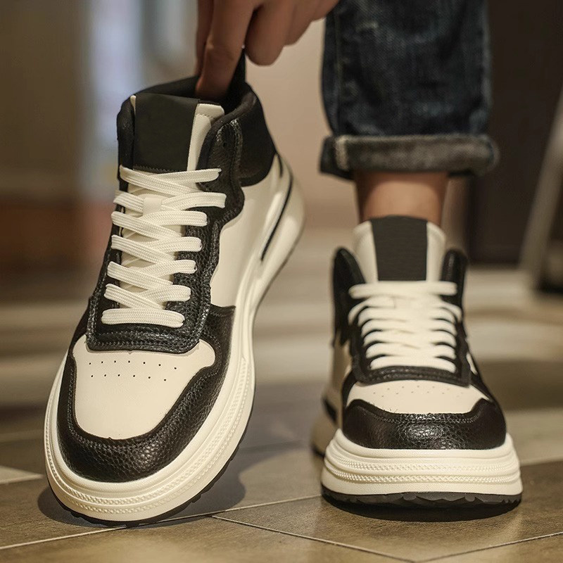 2025新款秋冬男鞋时尚休闲鞋运动鞋板鞋潮流百搭阿甘鞋低帮鞋子男