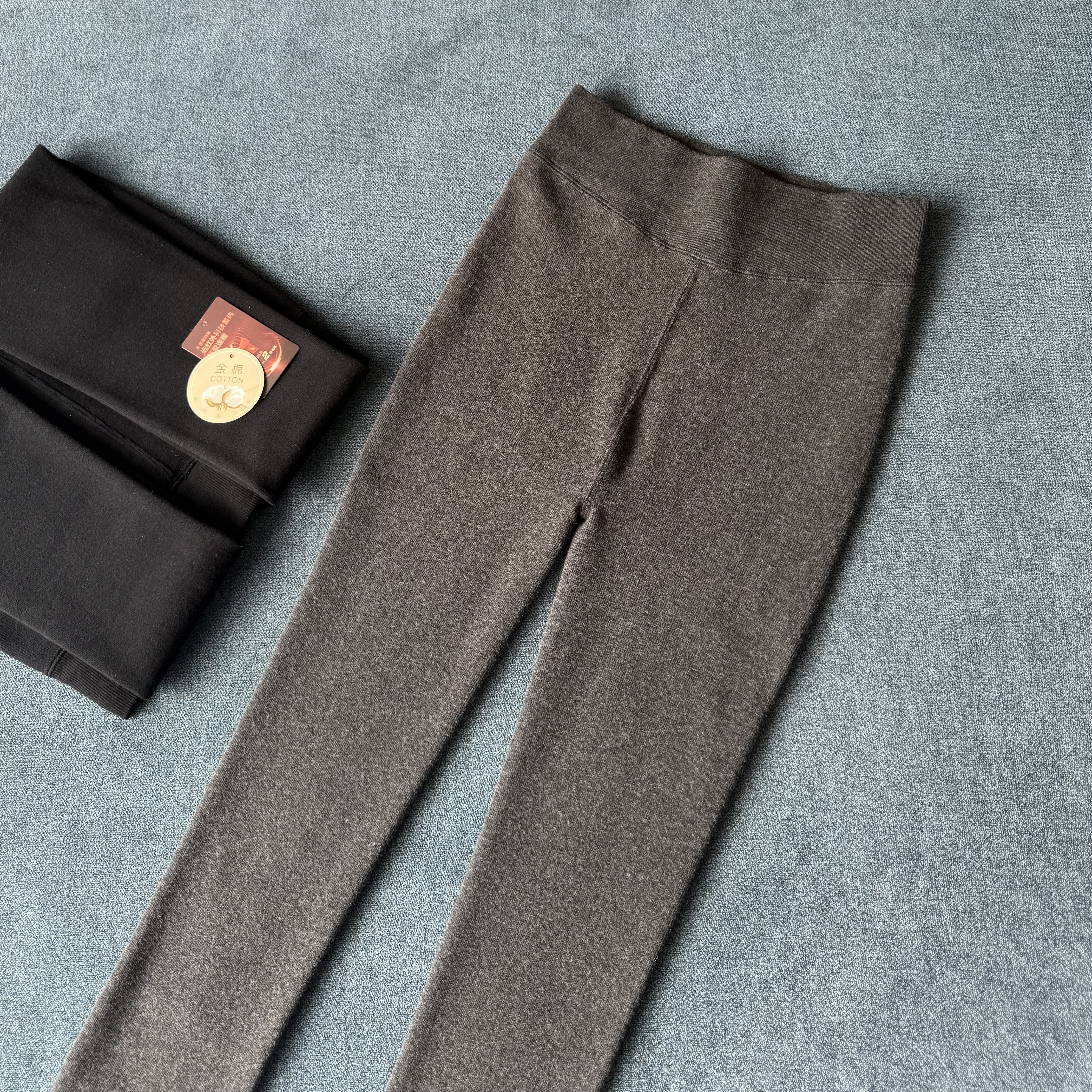 【不能错过的！】贸易订单 进口华孚60S金棉 加绒女连脚袜 可外穿