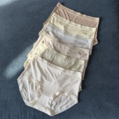 蚕丝裆中腰女内裤 盲选软到犯规 甄选奥地利兰精莫代尔 三条装