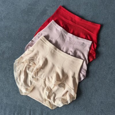 【原单 舒适界 无缝王！】中高腰微收腹 拒绝夹臀 过年大红女内裤