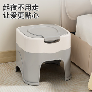 痰盂坐便器老人起夜移动马桶孕妇坐便椅成人便桶家用产妇便盆尿桶